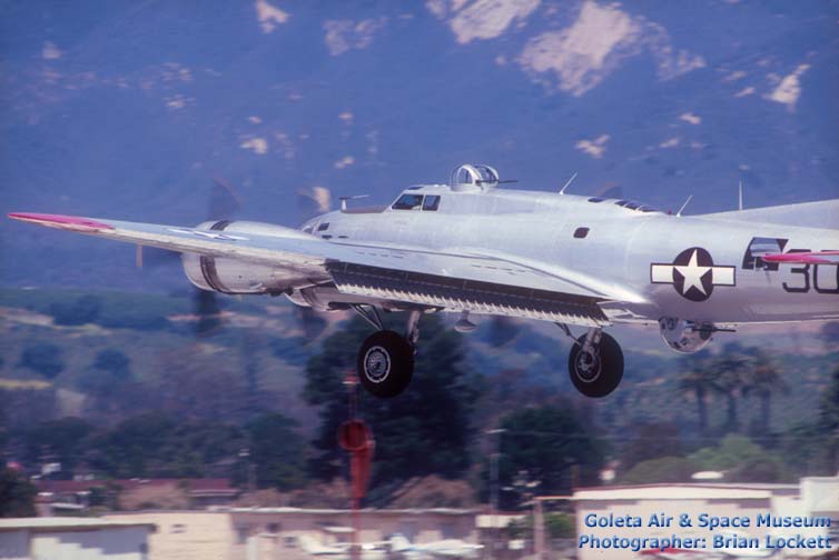 Goleta Air And Space Museum: B-17G Aluminum Overcast Visits Santa Barbara